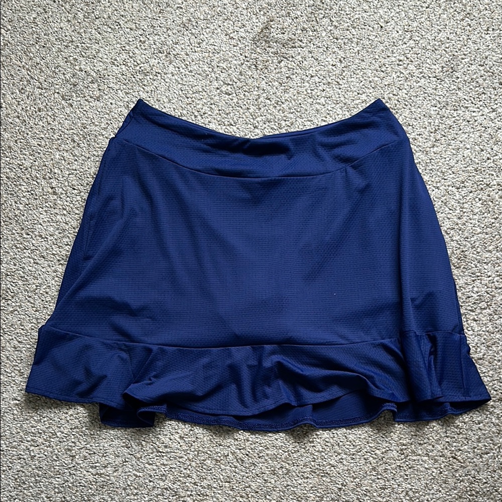 Elegant Navy Blue Women's Skirt